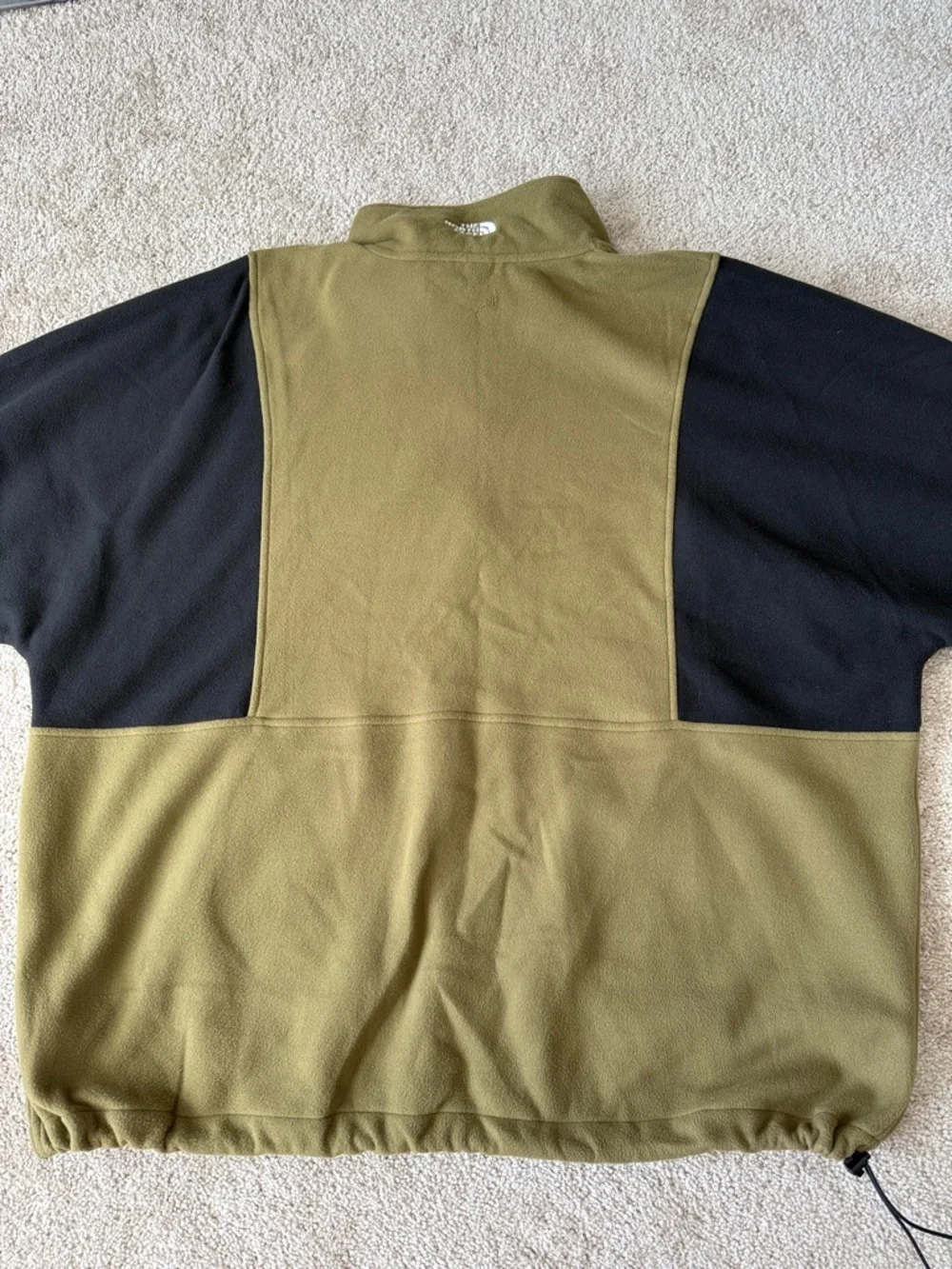 The North Face Men's TKA Attitude Full-Zip Fleece Jacket Military Green